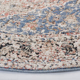 Safavieh Vivaldi Viv565M Blue/Rust Rug.