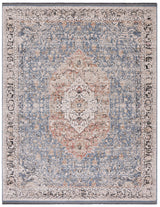 Safavieh Vivaldi Viv565M Blue/Rust Rug.