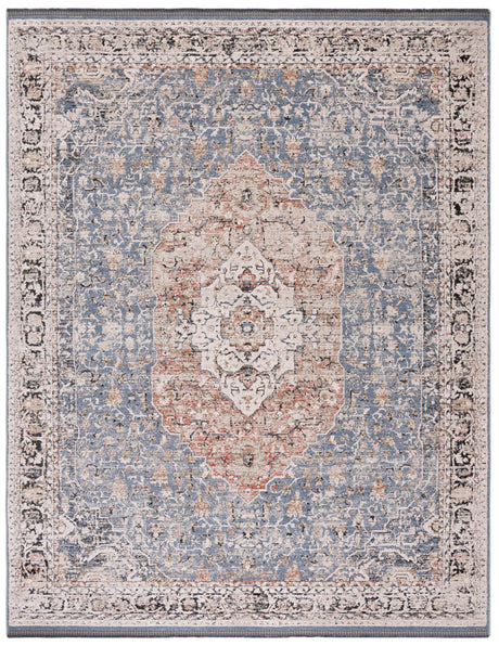 Safavieh Vivaldi Viv565M Blue/Rust Rug.