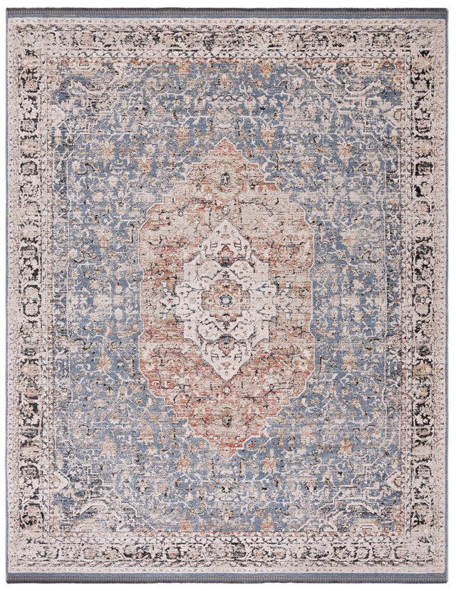 Safavieh Vivaldi Viv565M Blue/Rust Rug.