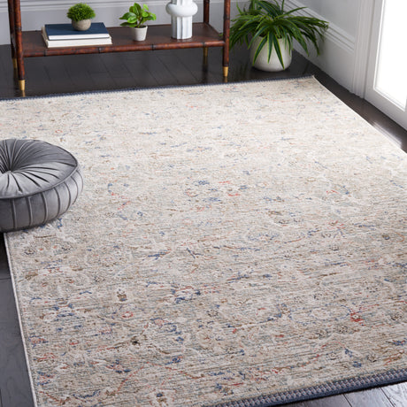 Safavieh Vivaldi Viv596A Ivory/Navy Rug.