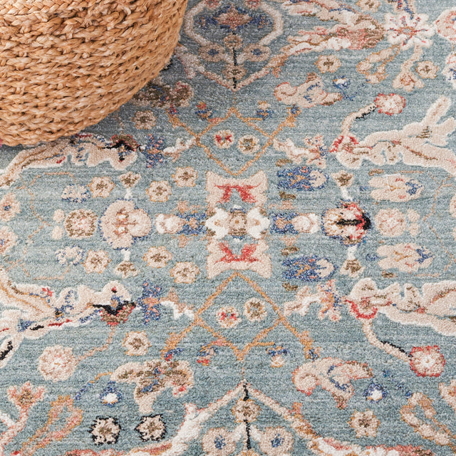 Safavieh Vivaldi Viv596N Navy/Rust Rug.