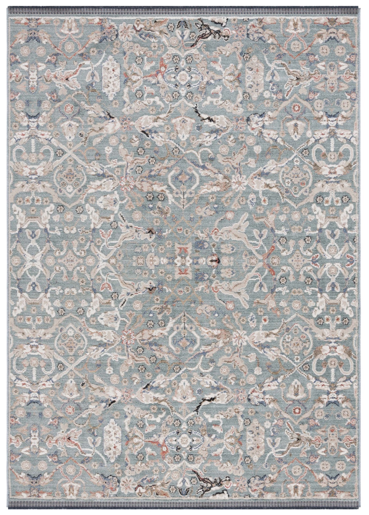 Safavieh Vivaldi Viv596N Navy/Rust Rug.