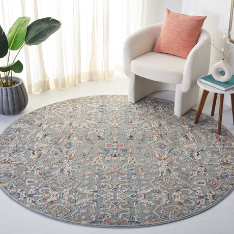 Safavieh Vivaldi Viv596N Navy/Rust Rug.