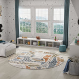 Nourison Astra Machine Washable Asw01 Ivory Rug