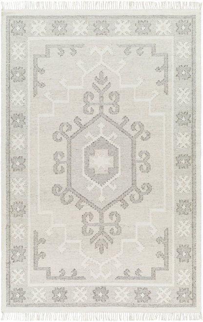 Surya Valerie Vla-2306 Off-White, Charcoal, Medium Gray Area Rug