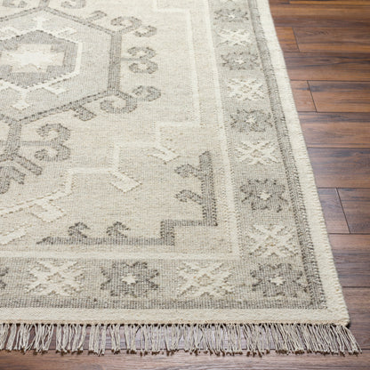 Surya Valerie Vla-2306 Off-White, Charcoal, Medium Gray Area Rug