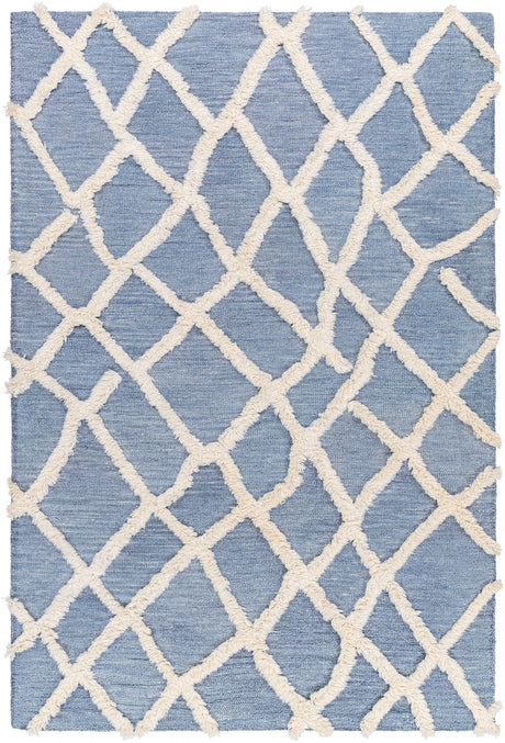 Surya Valery Vly-2300 Butter, Denim, Blue Rug.