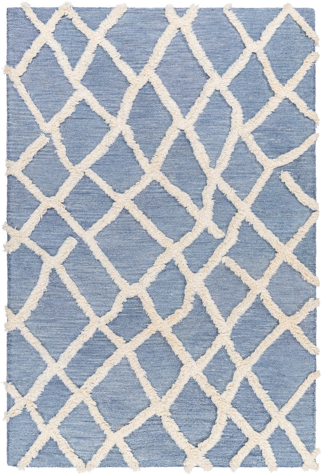 Surya Valery Vly-2300 Butter, Denim, Blue Rug.