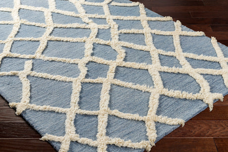 Surya Valery Vly-2300 Butter, Denim, Blue Rug.