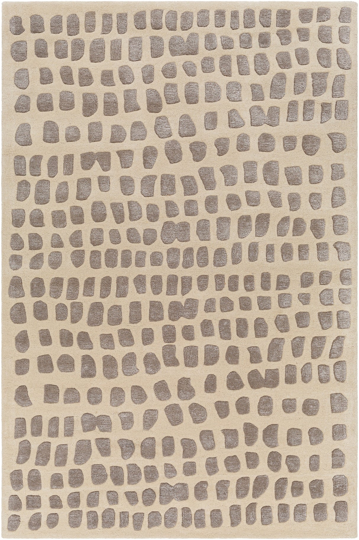 Surya Vilnius Vns-2303 Light Beige, Gray Rug.