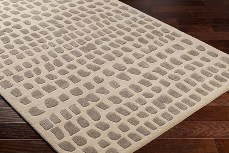 Surya Vilnius Vns-2303 Light Beige, Gray Rug.