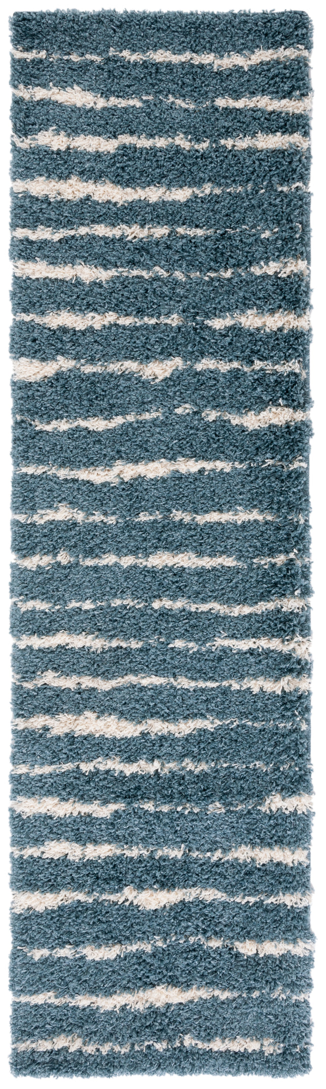 Safavieh Venus Shag Vns603K Turquoise/Ivory Rug.