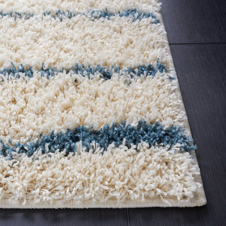 Safavieh Venus Shag Vns603K Turquoise/Ivory Rug.