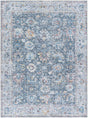 Surya Vinny Vny-2307 Black, Denim, Rust, Pale Blue, Grass Green, Dark Brown Rug.