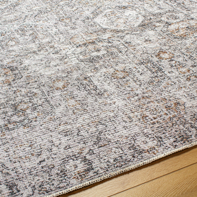 Surya Vinny Vny-2309 Light Gray, Black, Amber, Light Beige, Gray, White Rug.