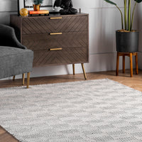 Nuloom Ago Hand Woven Mtsf01A Ivory Area Rug