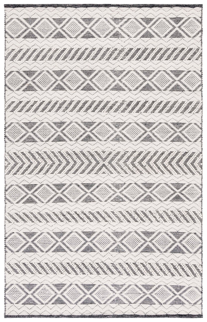 Safavieh Vermont Vrm157Z Ivory/Black Area Rug