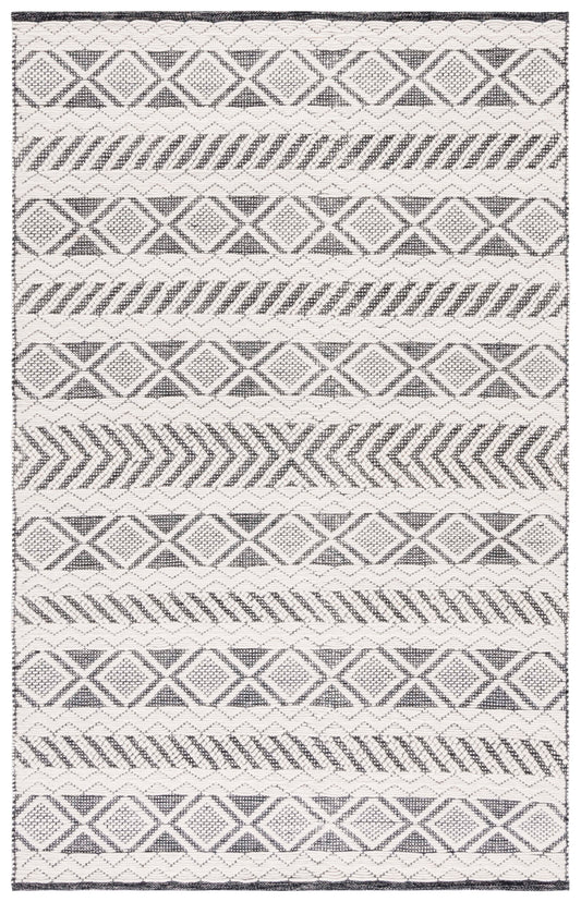 Safavieh Vermont Vrm157Z Ivory/Black Area Rug