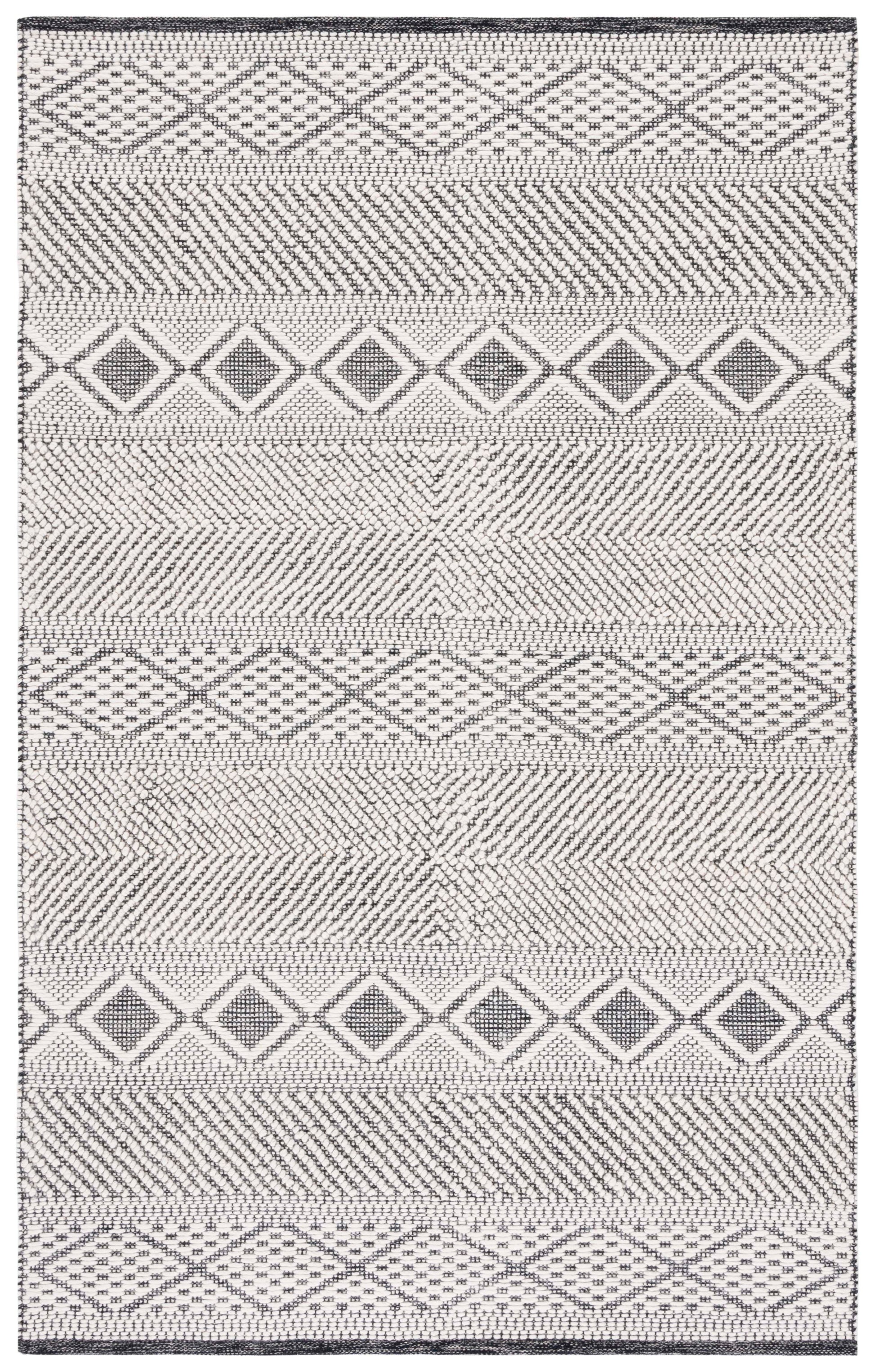 Safavieh Vermont Vrm158Z Ivory/Black Area Rug