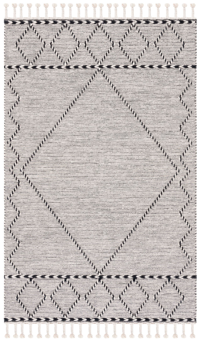 Safavieh Vermont Vrm160Z Ivory/Black Rug.