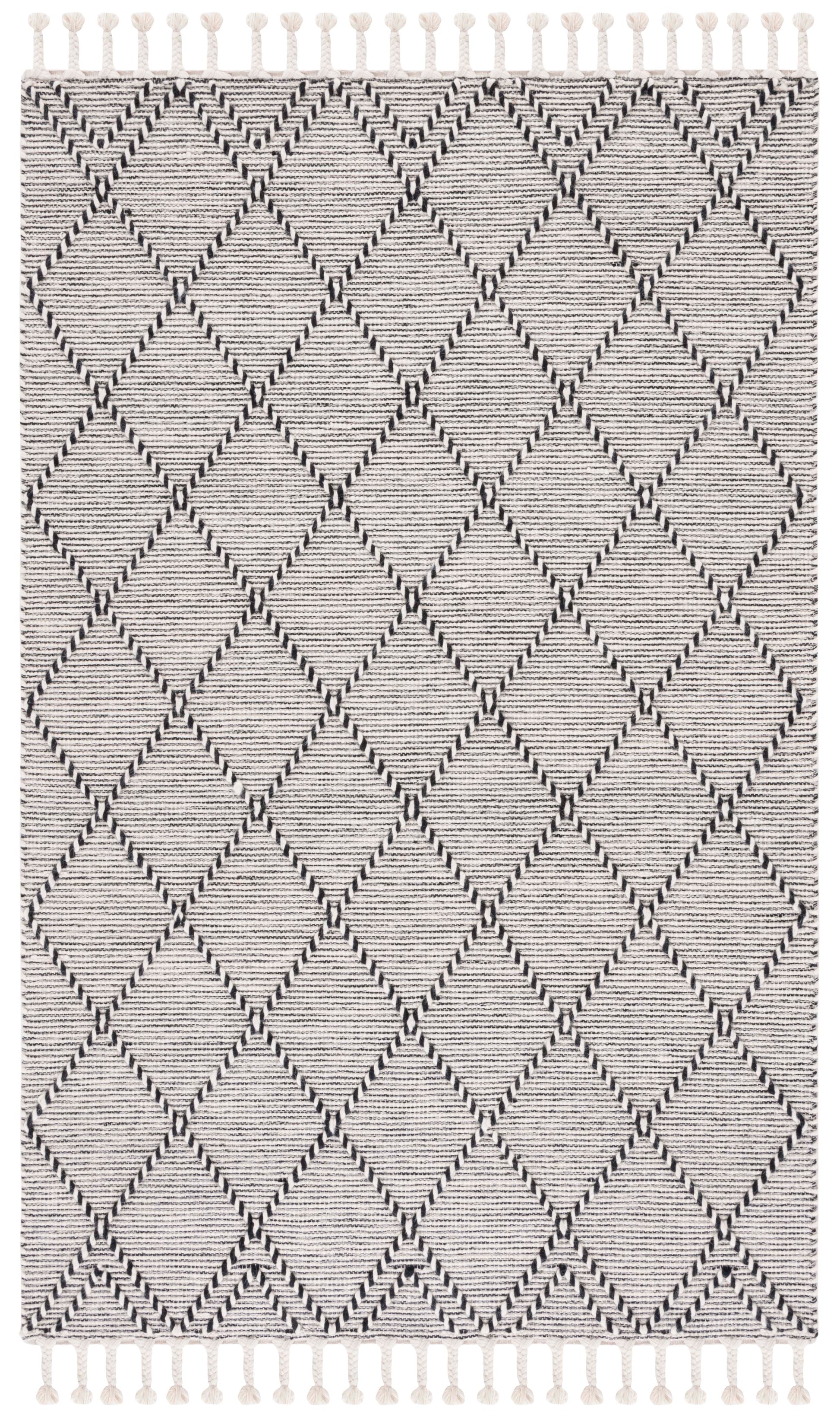 Safavieh Vermont Vrm162Z Ivory/Black Area Rug