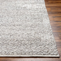 Surya Vesta Vst-2300 Pale Slate, Light Grey, Sterling Grey, Light Silver, Metallic - Silver, Pewter Area Rug