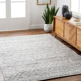 Surya Vesta Vst-2300 Pale Slate, Light Grey, Sterling Grey, Light Silver, Metallic - Silver, Pewter Rug.
