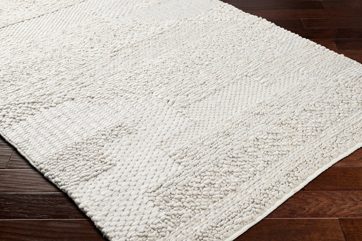 Surya Vesta Vst-2301 Light Grey, Sterling Grey, Light Silver Rug.