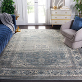 Safavieh Vintage Vtg116-7110 Light Blue/Light Grey Rug.
