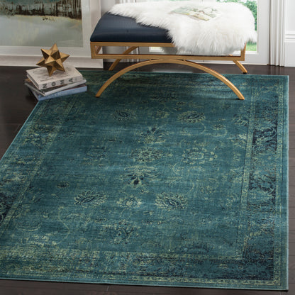 Safavieh Vintage Vtgb117-2220 Turquoise/Multi Area Rug