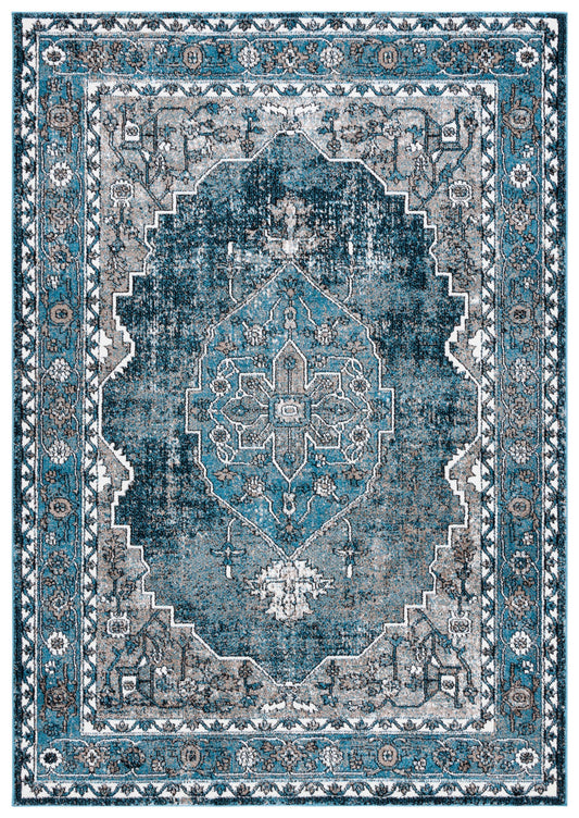 Safavieh Vintage Hamadan Vth210J Blue/Ivory Area Rug