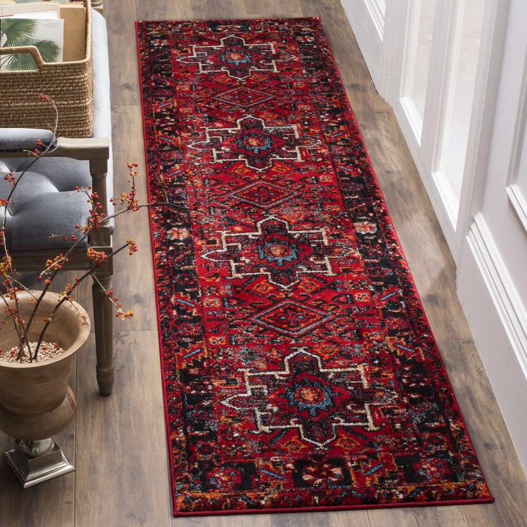 Safavieh Vintage Hamadan Vth211A Red/Multi Rug