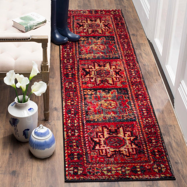 Safavieh Vintage Hamadan Vth213A Red/Multi Rug
