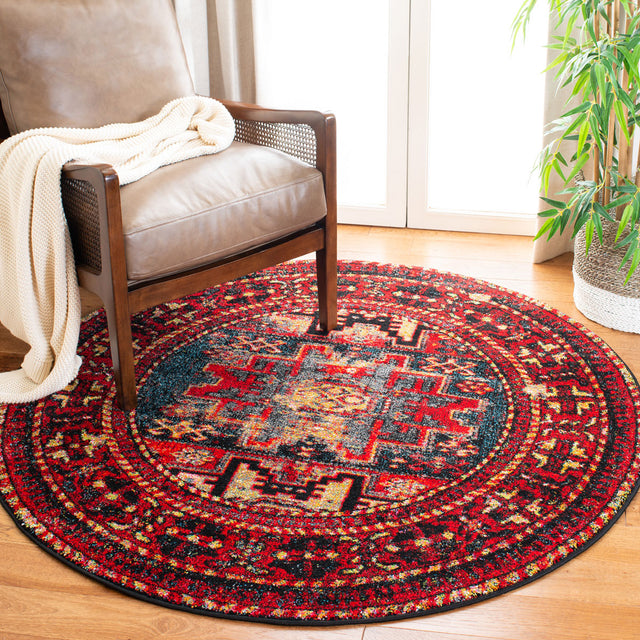 Safavieh Vintage Hamadan Vth213A Red/Multi Rug