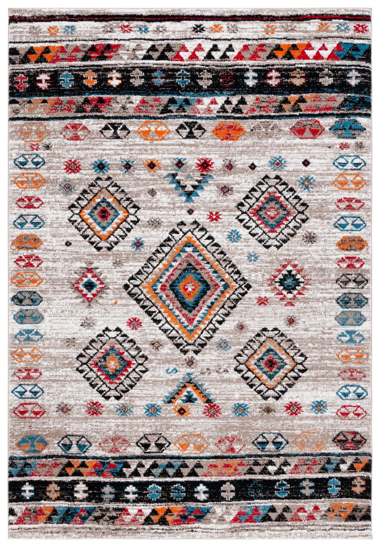 Safavieh Vintage Hamadan Vth223A Ivory/Black Rug.