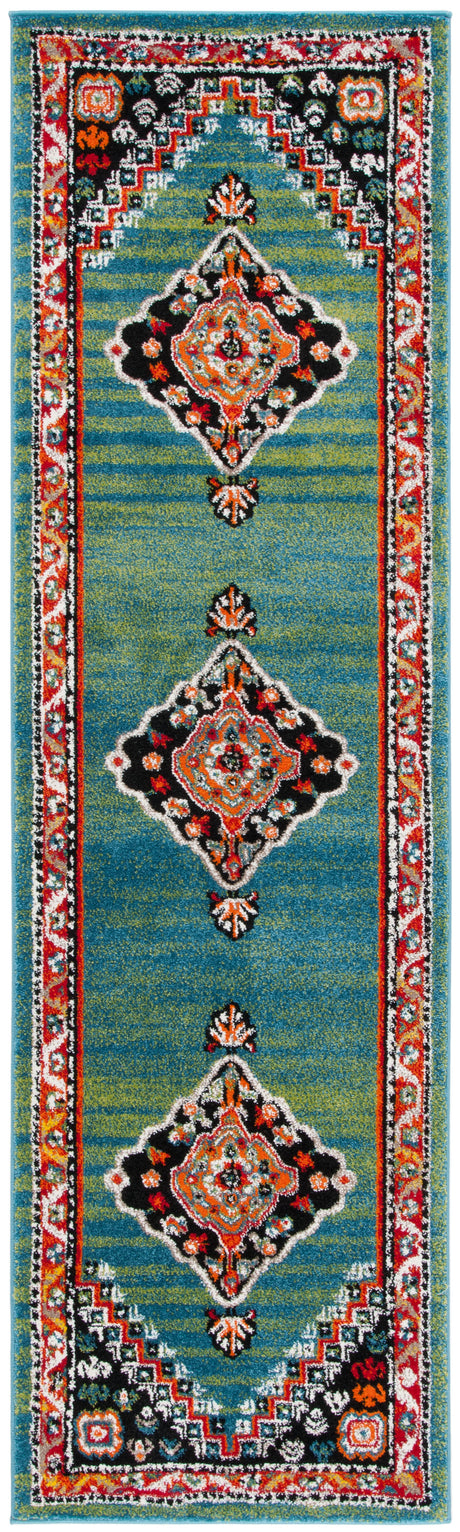Safavieh Vintage Hamadan Vth224W Green/Black Rug.