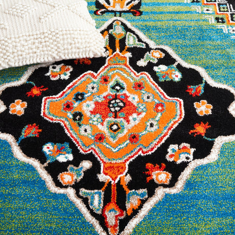Safavieh Vintage Hamadan Vth224W Green/Black Rug.