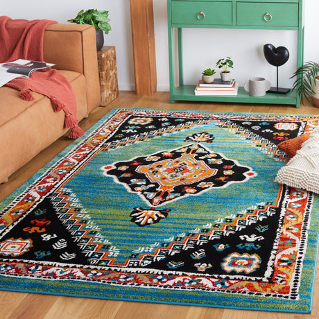 Safavieh Vintage Hamadan Vth224W Green/Black Rug.