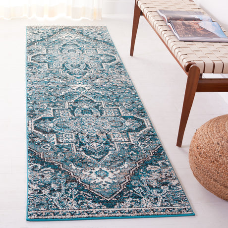 Safavieh Vintage Hamadan Vth226J Blue/Ivory Rug.