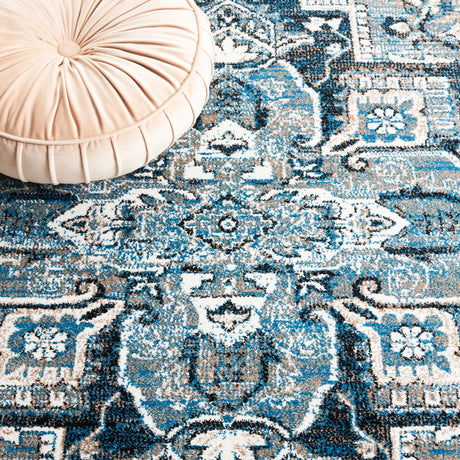 Safavieh Vintage Hamadan Vth226J Blue/Ivory Rug.