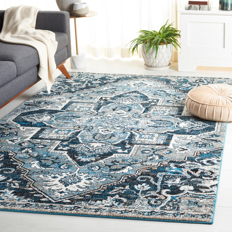 Safavieh Vintage Hamadan Vth226J Blue/Ivory Rug.