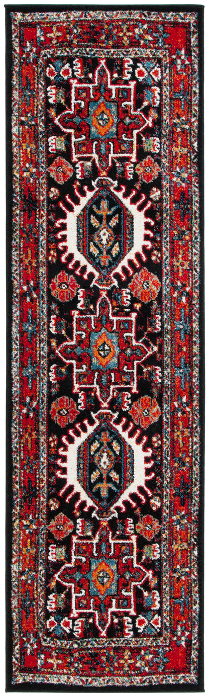 Safavieh Vintage Hamadan Vth229P Red/Black Area Rug