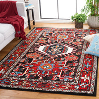 Safavieh Vintage Hamadan Vth229P Red/Black Area Rug