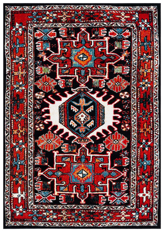 Safavieh Vintage Hamadan Vth229P Red/Black Area Rug