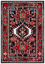 Safavieh Vintage Hamadan Vth229P Red/Black Rug.