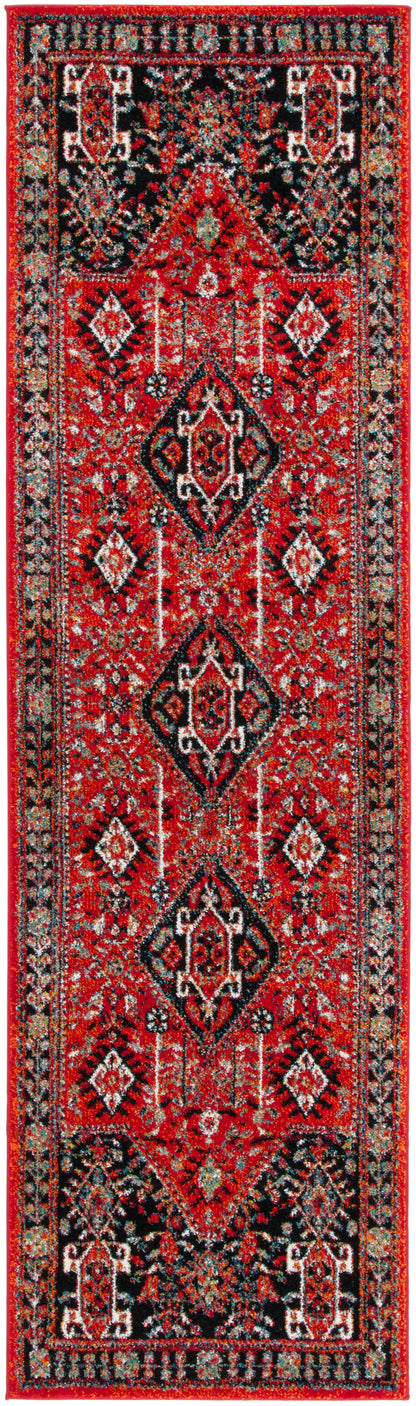 Safavieh Vintage Hamadan Vth230P Red/Black Area Rug