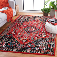 Safavieh Vintage Hamadan Vth230P Red/Black Area Rug