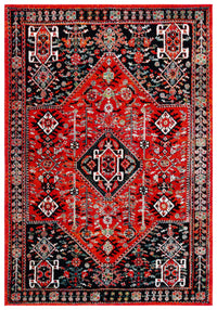 Safavieh Vintage Hamadan Vth230P Red/Black Area Rug