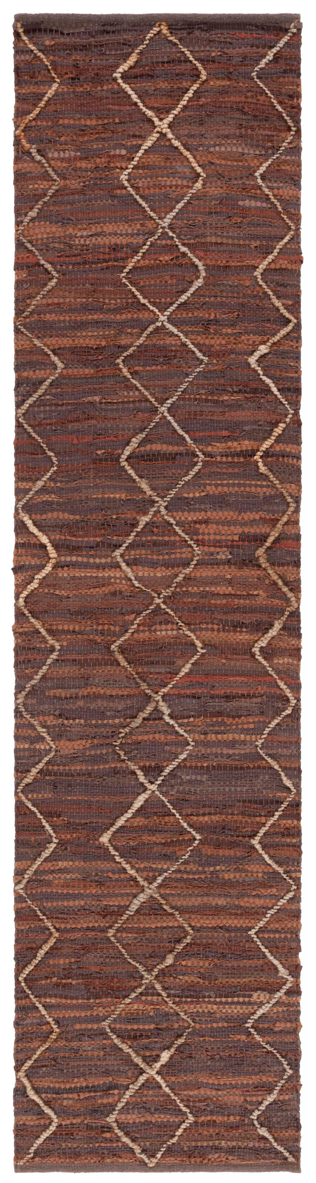 Safavieh Vintage Leather Vtl801T Brown/Natural Rug.